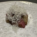 プレゼンテ スギ - 真鴨　長葱　ペコリーノチーズ