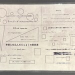 プレゼンテ スギ - メニュー