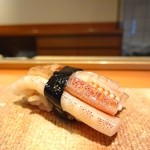 鮨 おさむ -  ヤリイカの下足・・