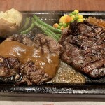 ハングリータイガー - オリジナルハンバーグと厚切り牛タン　4,120円(税込)