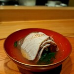 食堂うゆき - ⚫煮物
「鰤しゃぶ 九条ねぎ うるい」