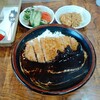とんてつ - カツカレー(ロース)、メンチカツ