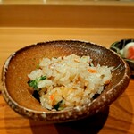 食堂うゆき - ⚫せいこ蟹の炊き込みご飯