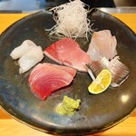 きく家 - お刺身造り　鰤が桁違いの美味しさ