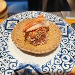 きく家 - 香箱蟹　シャリと卵がたまりません