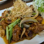 千ト康らく - 鶏肉の麻辣炒め