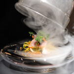 銀座ちとせ - 寒ぶりのスモーク