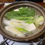 喰処 北洲 - 湯豆腐