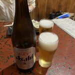 喰処 北洲 - アサヒスーパードライ