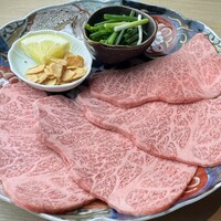 上ロースの焼きしゃぶ