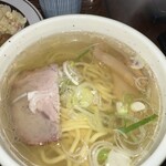 お食事処 モルパ - ミニラーメン　アップ