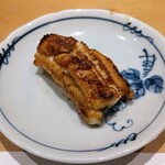 鮨裕 - 穴子の炙り♪香り豊かで甘さほのかにふっくら実の柔らかさ