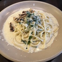 ウルフギャング・パック カフェ 愛知芸術文化センター店 - タリアテッレ グリルチキン アルフレッドソース