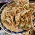 恵比寿屋 - 今回初めて天ぷらを別皿でお願いした