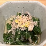 あじふらい てしお - お通し