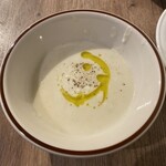 タベルナ・バルボーネ - 三浦産あやめ雪かぶのスープ