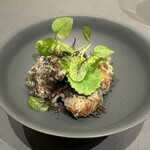 プレゼンテ スギ - ヤマドリタケのフリット