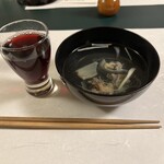 明神下 神田川 - スッポンのお吸い物