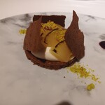 eclat - 本日のデザート：洋梨のコンポート