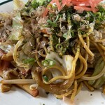 清楓 - 意外と野菜は多め
鰹節と青のりが邪魔して見えないけど