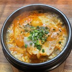 楽韓堂 - 石焼ラーメンチゲ(980円)