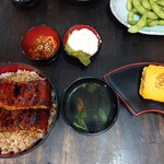 宇奈とと - 宇奈とと三味セット うな丼ダブル1,900円