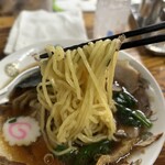 青島食堂 曙店 - ツルツル美味しい麺。