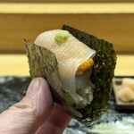 鮨旬美西川 - イカとウニ