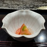 鮨旬美西川 - トマト レモン酢