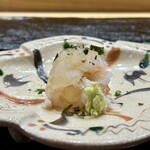 鮨旬美西川 - 伊勢海老のお造り