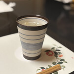 梅の花 - 梅酒ソーダ割り