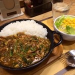 Maikarishokudou - 法蓮草とベーコンエッグカレー！ 