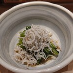 佃瀧三郎すしうなぎ - お通し300円