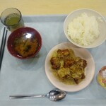 カルフール - 甘酢から揚げ定食