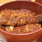 ひつまぶし名古屋備長 - 特上ひつまぶし（ご飯少）