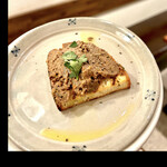 da Uma - 鶏パテ（トスカーナ風）クロスティーニ　　byまみこまみこ