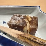 銀座 しのはら - 百合根入りの葛焼き