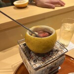 銀座 しのはら - 大将自ら