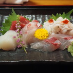 いさみ寿司 - 刺身5種盛り