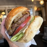 エーエス クラシックス ダイナー - 『Bacon Cheese Burger¥2,050』 『lunch drink¥220』