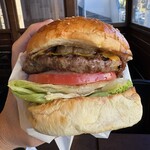 エーエス クラシックス ダイナー - 『Bacon Cheese Burger¥2,050』 『lunch drink¥220』