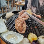 ジンギスカン羊はち - ラムロース、いただきます♪