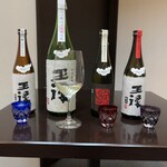 日本料理 TOBIUME - 王録も飲み比べてました