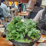 ジンギスカン羊はち - バターと特製塩ダレで味付け