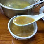 ジンギスカン羊はち - バターを溶いたスープ♪