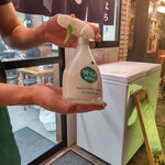 ジンギスカン羊はち - 店員さんが、帰り際に匂い消しスプレーをしてくれました♪