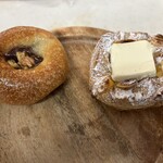 ブルー・デェ・ロシェ - 料理写真:イチジク、クリームチーズ