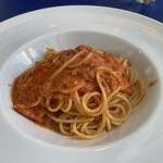 オッティモ・シーフード・ガーデン - 渡り蟹のトマトクリームソース