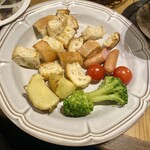 原価ビストロチーズプラス - チーズフォンデュの具