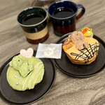 GingerGarden AOYAMA - ・ジンジャーテディくんのドーナツ 抹茶
・ジンジャーテディくんのドーナツ パンプキン